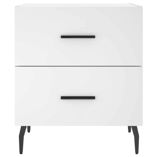 Mesa De Cabeceira - Mesinha De Cabeceira 40x35x47,5 cm derivados de madeira branco