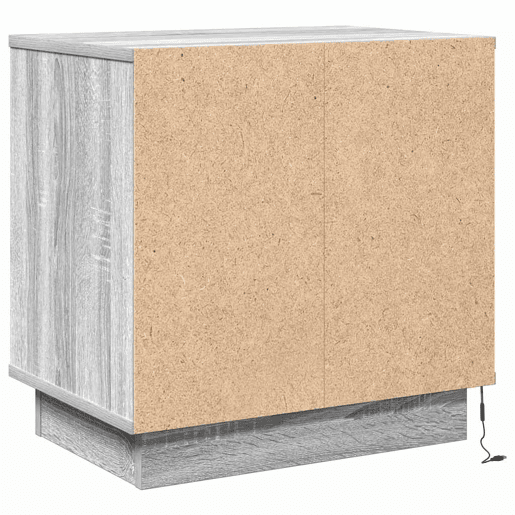 Mesa De Cabeceira - Mesinha De Cabeceira com gaveta com Cinzeto 50 x 34.5 x 50 cm.