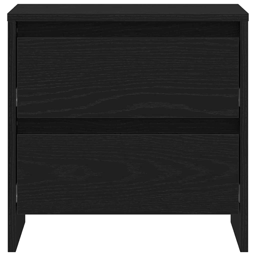 Mesa De Cabeceira - Mesinha De Cabeceira Carvalho preto 45 x 34 x 44.5 cm