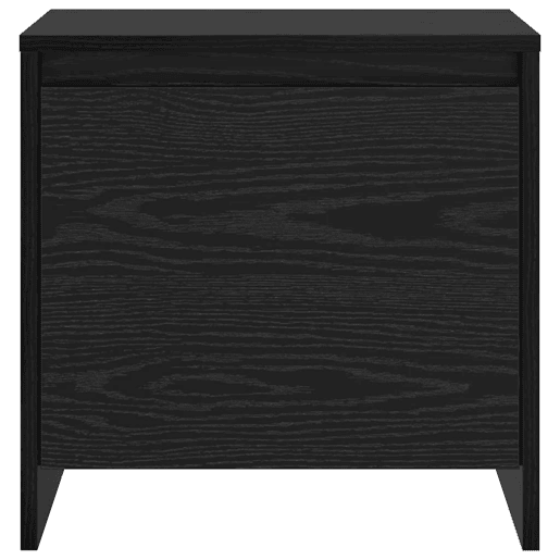 Mesa De Cabeceira - Mesinha De Cabeceira Carvalho preto 45 x 34 x 44.5 cm