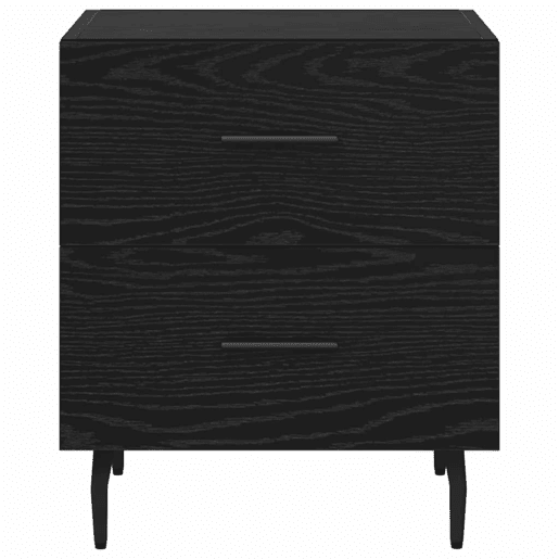 Mesa De Cabeceira - Mesinha De Cabeceira Carvalho preto 40 x 35 x 47,5 cm