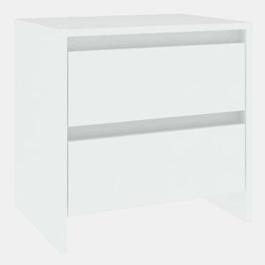 Mesa De Cabeceira - Mesinha De Cabeceira 45x34,5x44,5 cm aglomerado branco