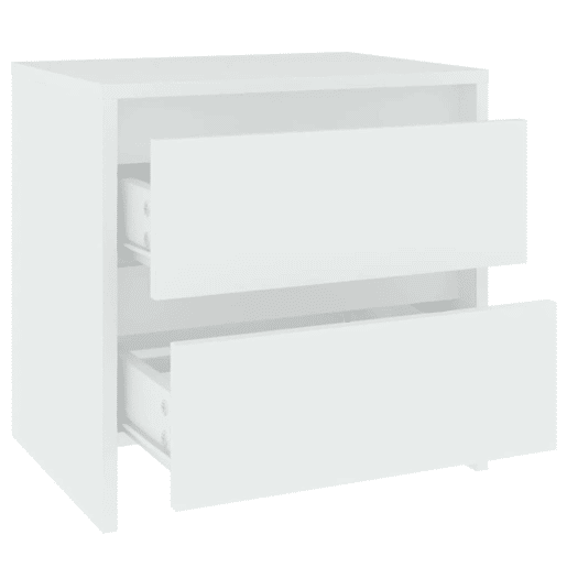 Mesa De Cabeceira - Mesinha De Cabeceira 45x34,5x44,5 cm aglomerado branco