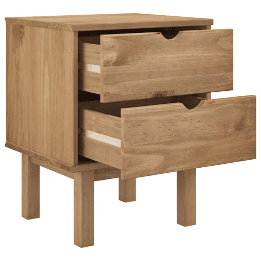 Mesa De Cabeceira - Mesinha De Cabeceira 45x39x57 cm pinho maciço