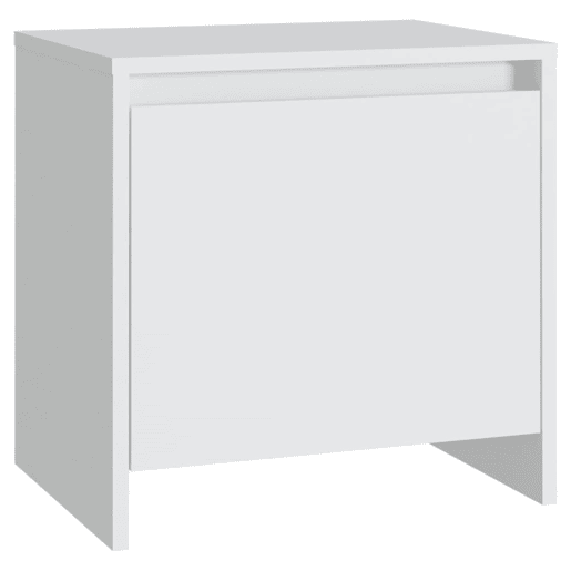 Mesa De Cabeceira - Mesinha De Cabeceira 45x34x44,5 cm aglomerado branco