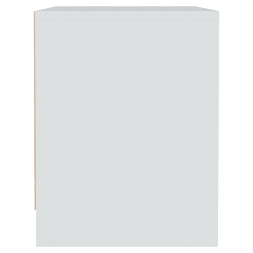 Mesa De Cabeceira - Mesinha De Cabeceira 45x34x44,5 cm aglomerado branco