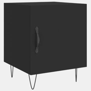 Mesa De Cabeceira - Mesinha De Cabeceira 40x40x50 cm derivados de madeira preto