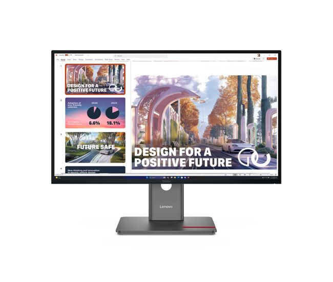 Monitor gaming lenovo 64b3gat2eu 27" wide quad hd