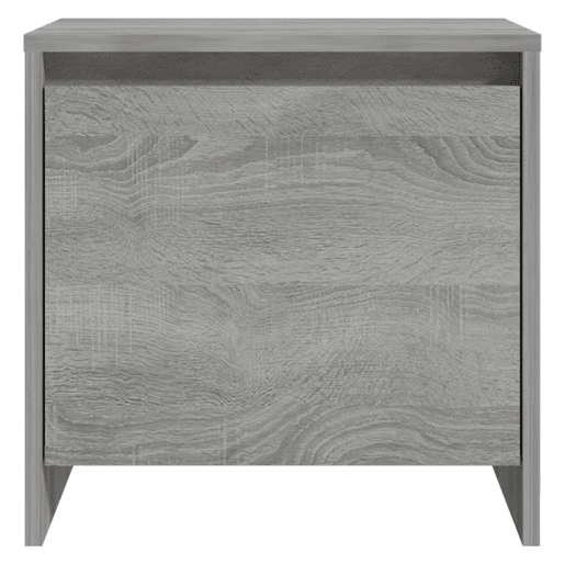 Mesa De Cabeceira - Mesinha De Cabeceira 45x34x44,5cm derivados madeira sonoma cinza