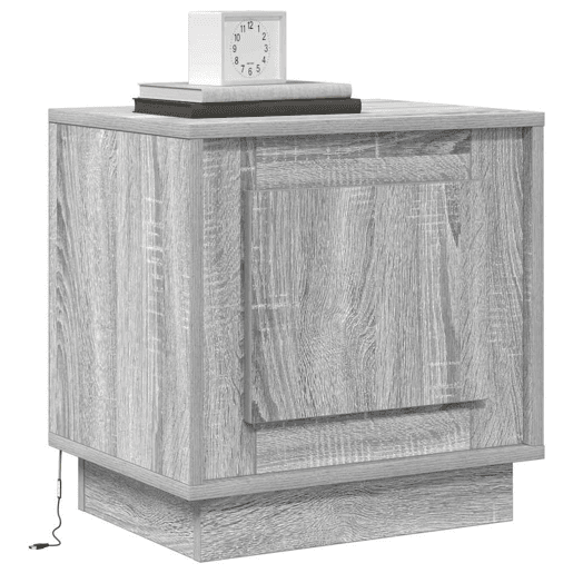 Mesa De Cabeceira - Mesinha De Cabeceira com Cinzeto 44 x 34.5 x 45 cm