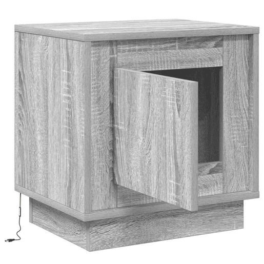 Mesa De Cabeceira - Mesinha De Cabeceira com Cinzeto 44 x 34.5 x 45 cm