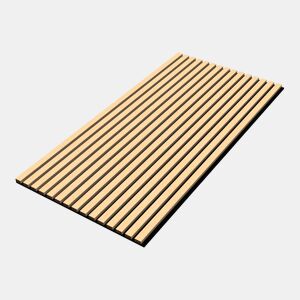 Conjunto de 12x painéis de parede acústicos 3D Vang MDF 120x60x2 cm (8,64 m²,) - Carvalho NEU.HOLZ