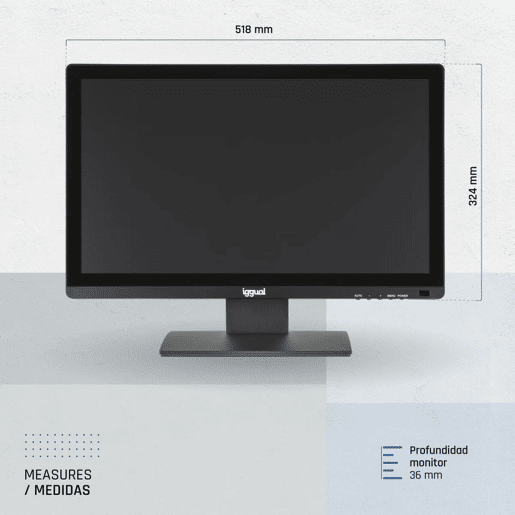 Monitor iggual IGG319833 21,5 Full HD