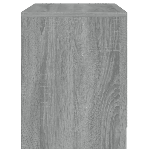 Mesa De Cabeceira - Mesinha De Cabeceira 45x34,5x44,5 cm aglomerado sonoma cinzento