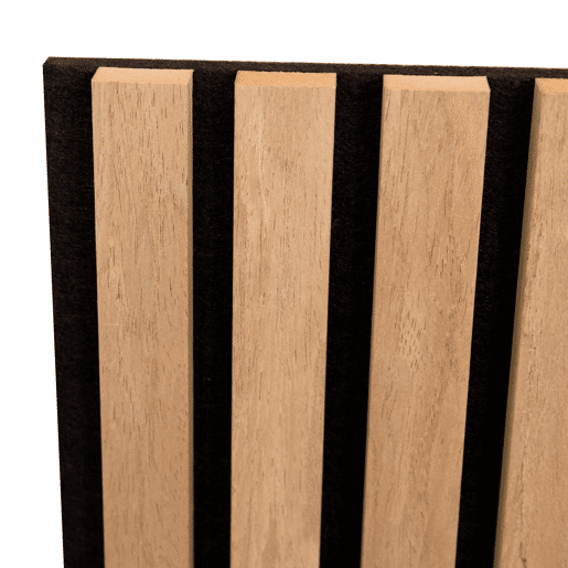 Conjunto de 8 painéis acústicos de parede 3D Vang MDF 120x60x2 cm (5,76 m²) - Carvalho NEU.HOLZ