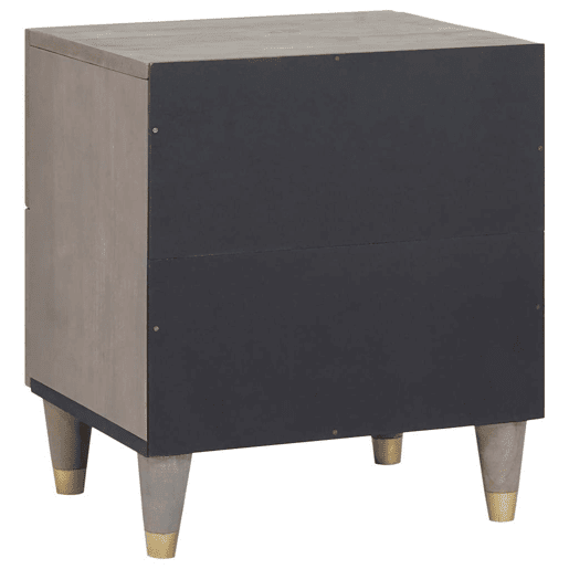 Mesa De Cabeceira - Mesinha De Cabeceira com gaveta Cinzeto 40 x 33 x 46 cm