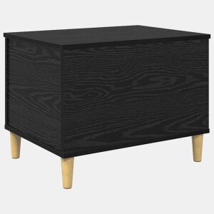 Mesa De Cabeceira - Mesinha De Cabeceira Carvalho preto 60 x 44.5 x 45 cm