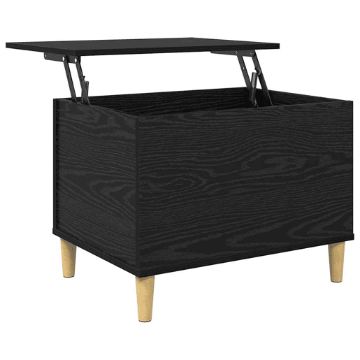 Mesa De Cabeceira - Mesinha De Cabeceira Carvalho preto 60 x 44.5 x 45 cm