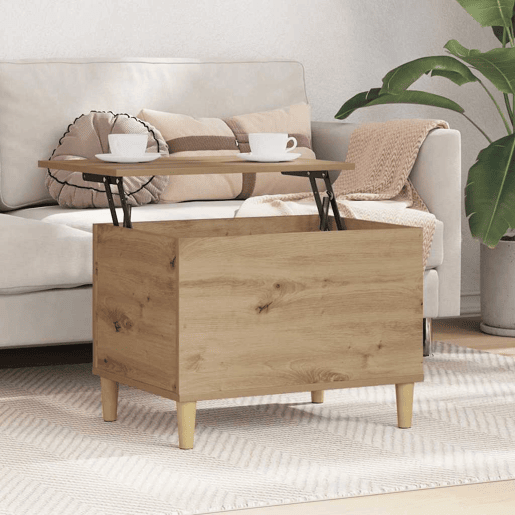 Mesa De Cabeceira - Mesinha De Cabeceira carvalho artisiano 60 x 44.5 x 45 cm