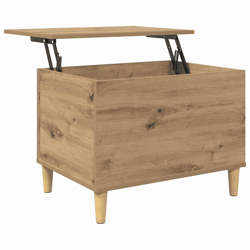 Mesa De Cabeceira - Mesinha De Cabeceira carvalho artisiano 60 x 44.5 x 45 cm