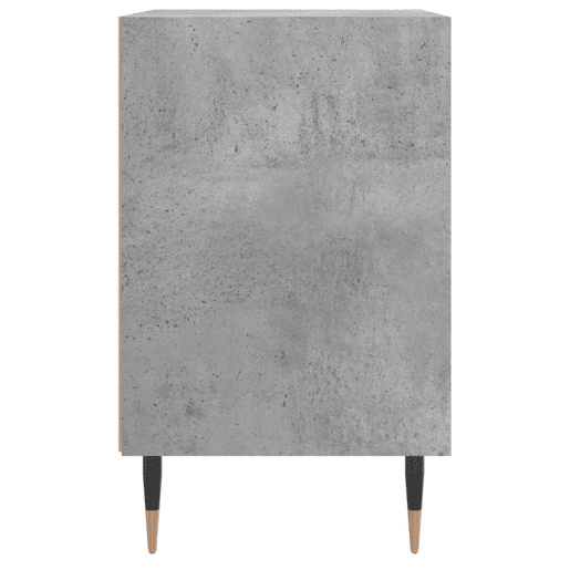 Lote de 2 Mesas De Cabeceira - Mesinhas De Cabeceira 40x30x50cm derivados madeira cinza-cimento