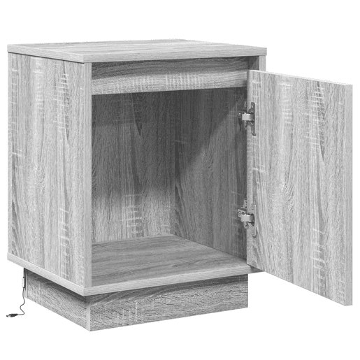 Mesa De Cabeceira - Mesinha De Cabeceira com Cinzeto 39 x 34,5 x 50 cm