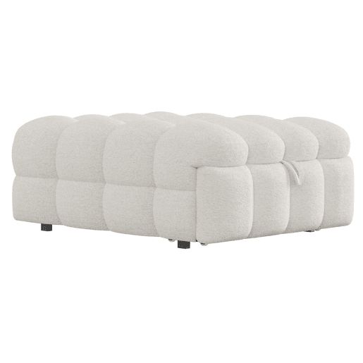 Sofá-cama 90x200 cm - 2 em 1, com apoio para os pés, sofá extensível, cama individual, tecido de veludo - Bege