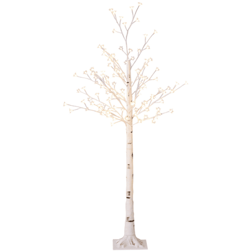 HOMCOM Árvore Cerejeira com 120 Luzes LED IP44 Banco Quente Árvore Decorativa com Flor de Cereja com Luz Ajustável em 3 Modos para Sala de Estar Festas Interiores 21x21x150 cm Branco HOMCOM Árvore Cerejeira com 120 Luzes LED IP44 Banco Quente Árvore Decorativa com Flor de Cereja com Luz Ajustável em 3 Modos para Sala de Estar Festas Interiores 21x21x150 cm Branco
