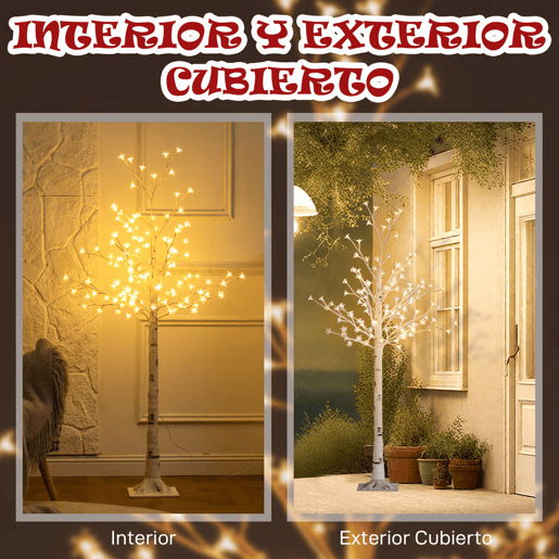 HOMCOM Árvore Cerejeira com 120 Luzes LED IP44 Banco Quente Árvore Decorativa com Flor de Cereja com Luz Ajustável em 3 Modos para Sala de Estar Festas Interiores 21x21x150 cm Branco HOMCOM Árvore Cerejeira com 120 Luzes LED IP44 Banco Quente Árvore Decorativa com Flor de Cereja com Luz Ajustável em 3 Modos para Sala de Estar Festas Interiores 21x21x150 cm Branco