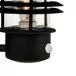 Aplique de exterior con sensor Vejers Up Nórdico Aplique de exterior con sensor Vejers Up Nórdico Negro