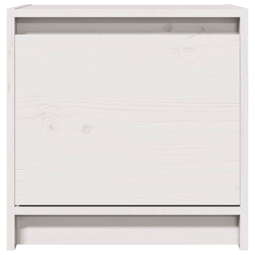 Lote de 2 Mesas De Cabeceira - Mesinhas De Cabeceira 40x30,5x40 cm pinho maciço branco
