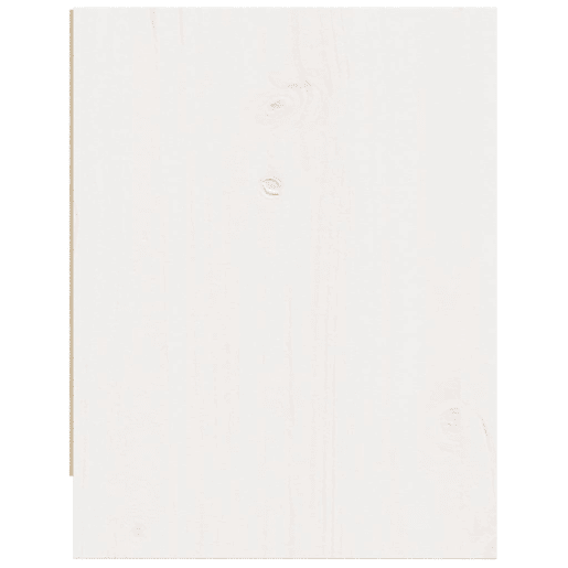Lote de 2 Mesas De Cabeceira - Mesinhas De Cabeceira 40x30,5x40 cm pinho maciço branco