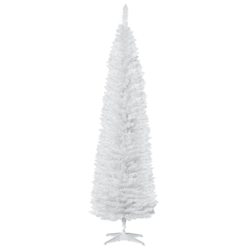 Árbol de Navidad Plástico, Metal HOMCOM, hogar - decoración