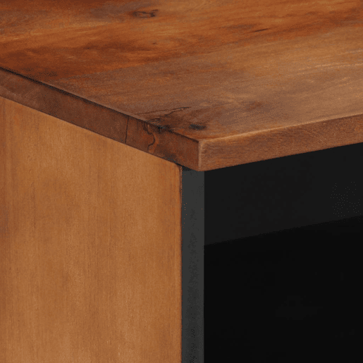 Mesa De Cabeceira - Mesinha De Cabeceira com gaveta castanho mel 40 x 33 x 46 cm