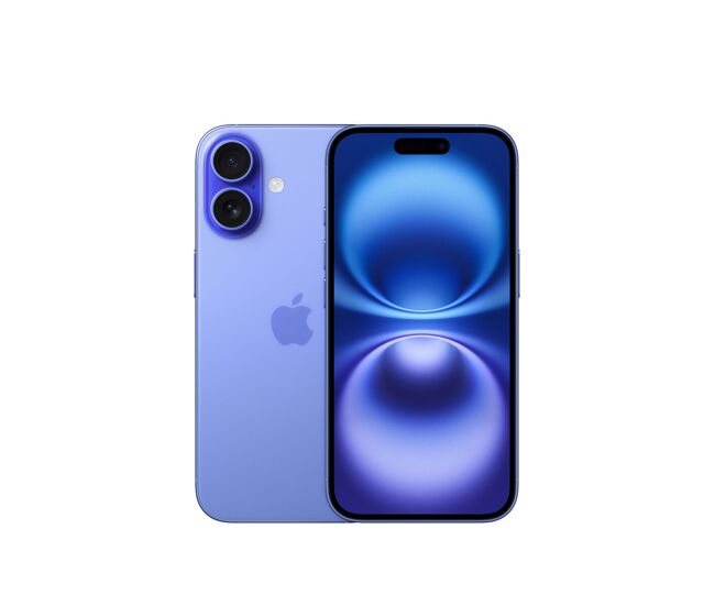 Smartphone apple iphone 16 hexa core 8 gb ram 128 gb azul 6,1"