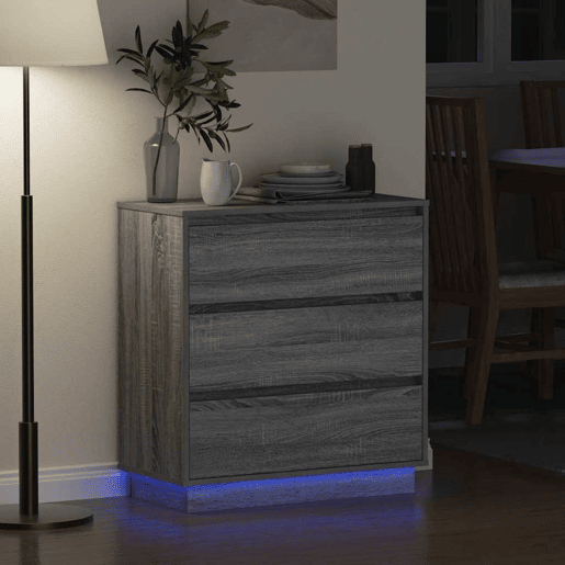 Mesa De Cabeceira - Mesinha De Cabeceira com gaveta com Cinzeto 71 x 34,5 x 75 cm