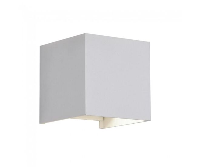 Aplique led de exterior leva blanco 2x5w - 3000k marca wonderlamp