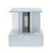 Aplique LED de exterior Leva 2x5W 3000K marca Wonderlamp Aplique LED de exterior Leva 2x5W 3000K marca Wonderlamp Blanco
