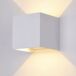 Aplique LED de exterior Leva 2x5W 3000K marca Wonderlamp Aplique LED de exterior Leva 2x5W 3000K marca Wonderlamp Blanco