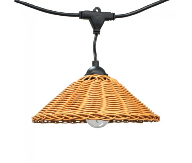 Guirnalda solar de exterior led purna 8w marca wonderlamp