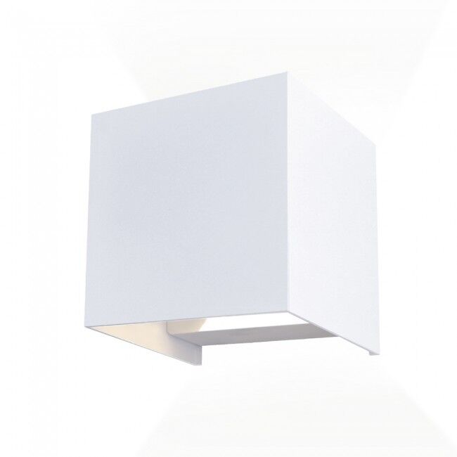 Aplique led de exterior leva blanco 2x5w - 4000k marca wonderlamp
