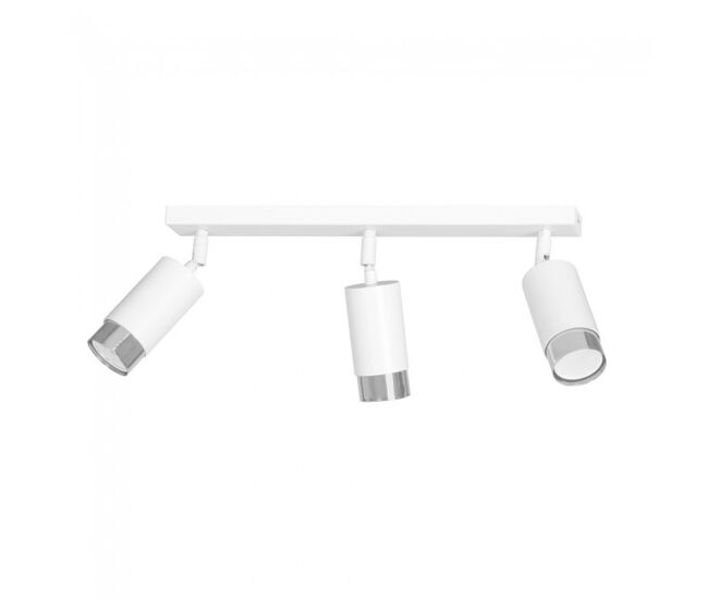 Regleta de techo mura blanco/cromo 3 luces marca wonderlamp