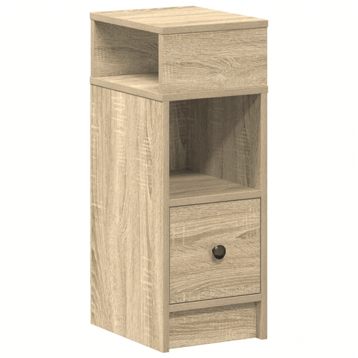 Mesa De Cabeceira - Mesinha De Cabeceira com gaveta 25x31x66 cm carvalho sonoma