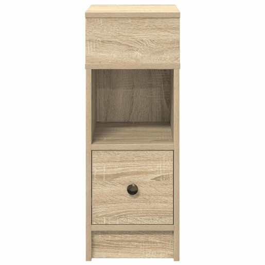 Mesa De Cabeceira - Mesinha De Cabeceira com gaveta 25x31x66 cm carvalho sonoma