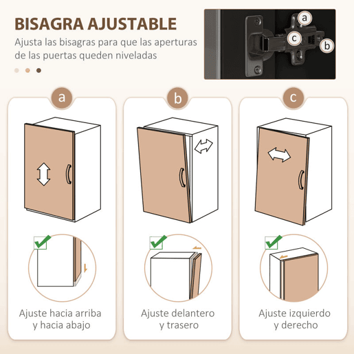 HOMCOM Armário de Cozinha Móvel Auxiliar de Cozinha com 3 Portas de Vidro Compartimento Aberto 2 Gavetas e Prateleiras Ajustáveis 100x40x180 cm Preto