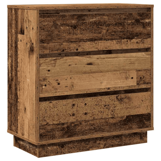 Mesa De Cabeceira - Mesinha De Cabeceira com Madeira antiga 71 x 34,5 x 75 cm