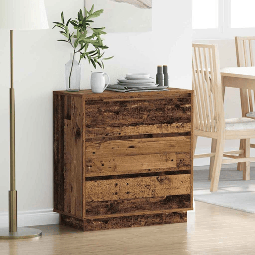 Mesa De Cabeceira - Mesinha De Cabeceira com Madeira antiga 71 x 34,5 x 75 cm