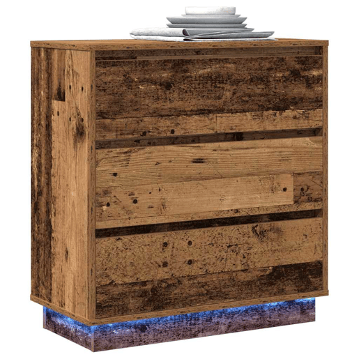 Mesa De Cabeceira - Mesinha De Cabeceira com Madeira antiga 71 x 34,5 x 75 cm