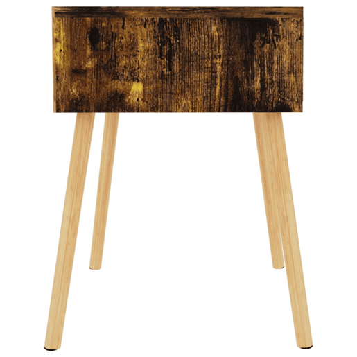 Mesa De Cabeceira - Mesinha De Cabeceira 40x40x56 cm derivados madeira carvalho fumado