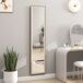 Espejo Cuerpo Entero MDF, Vidrio Templado HOMCOM Espejo Cuerpo Entero MDF, Vidrio Templado HOMCOM Gris